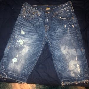 True Religion Jean Shorts